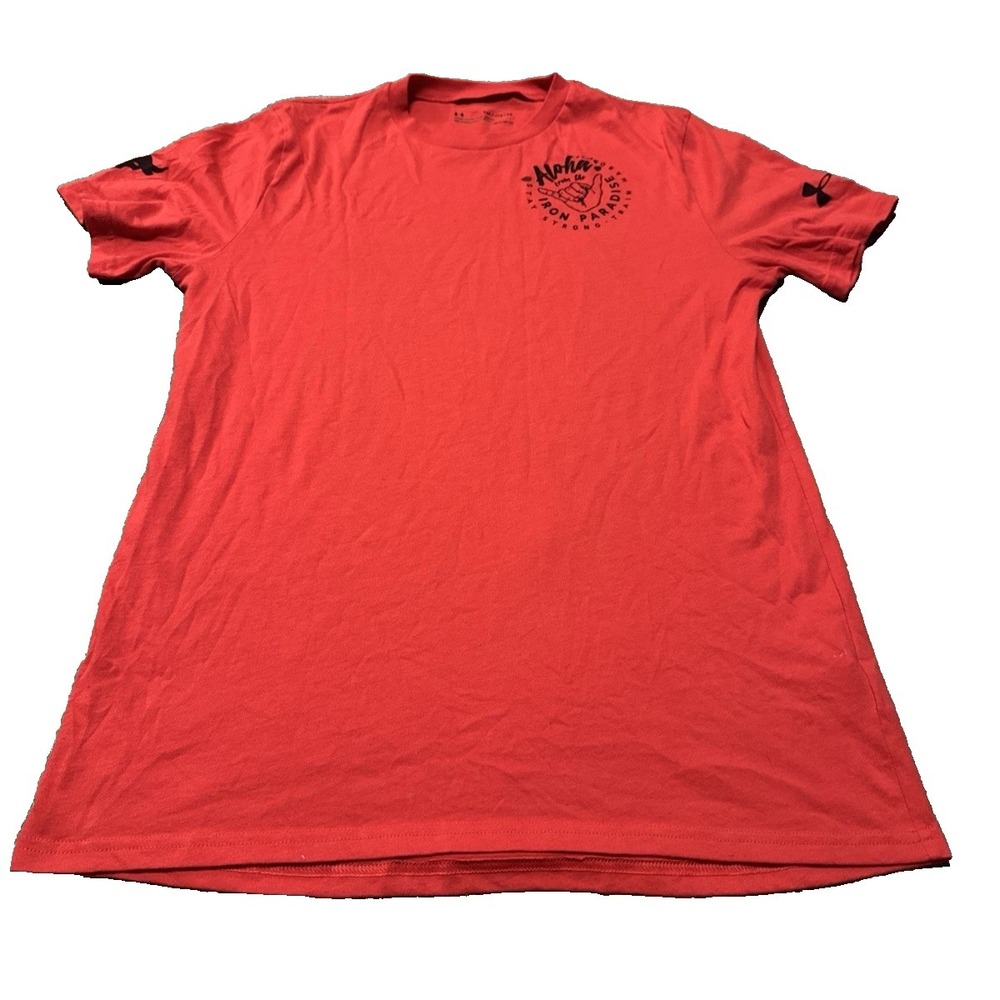 Under Armour Project‎ Rock Iron Paradise T Shirt  Boys XL YXL Aloha Stay Strong